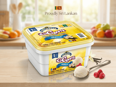 ICE-CREAM 1 LITER VANILLA