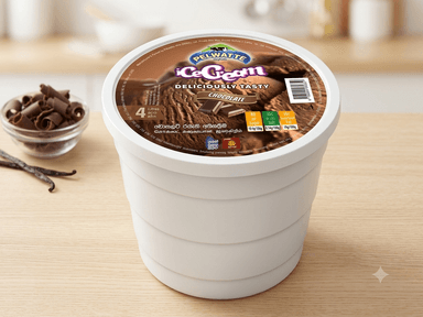 ICE-CREAM 4 LITERS CHOCOLATE