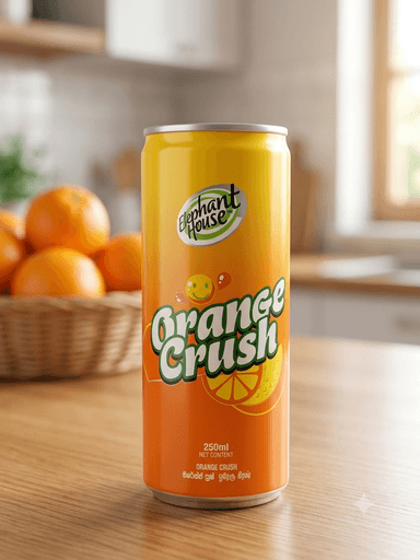 CAN ORANGE CRUSH 250 ML