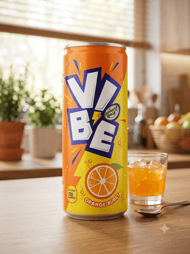 VIBE ORANGE BURST 250 ML