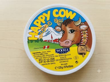 CHEESE ROUND BOX 120G