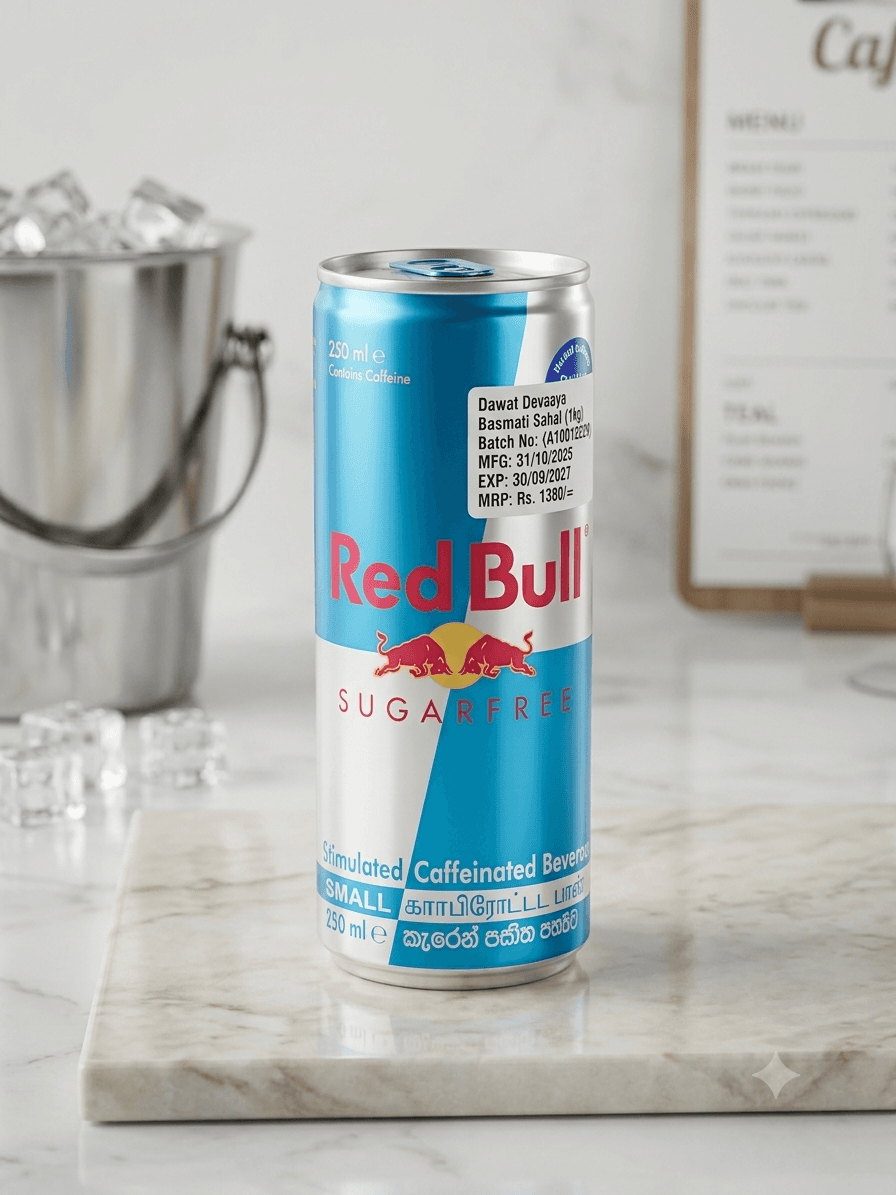 RED BULL SUGAR FREE ENERGY DRINK 250 ML